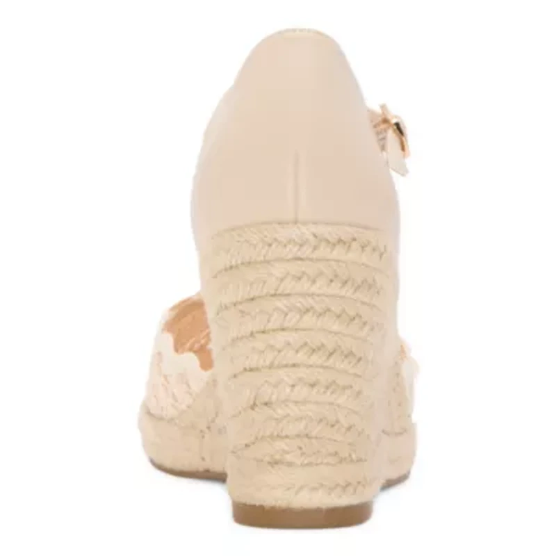 Liz Claiborne Womens Marian Wedge Sandals