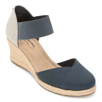 St. John's Bay Womens Lamesa Wedge Sandals
