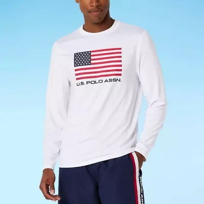 U.S. Polo Assn. Logo Swim Shirt