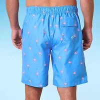 St. John's Bay E-Board Mens Floral Swim Shorts