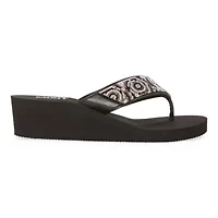 Mixit Womens Rose Wedge Sandals