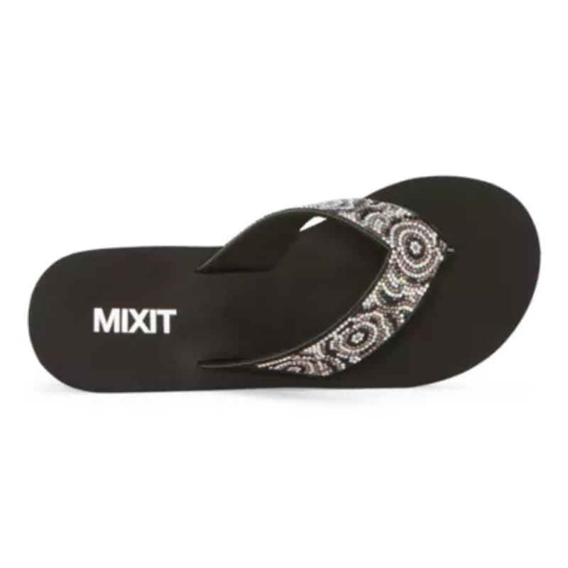Mixit Womens Rose Wedge Sandals