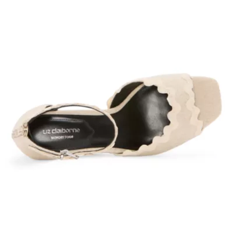 Liz Claiborne Womens Babbler Wedge Sandals