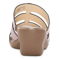 east 5th Womens Evergreen Heeled Sandals