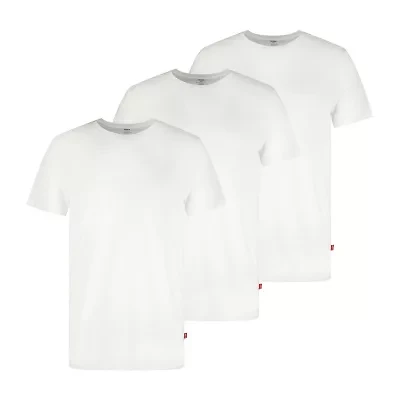 Levi's® Mens 3 Pack Short Sleeve Crew Neck T-Shirt