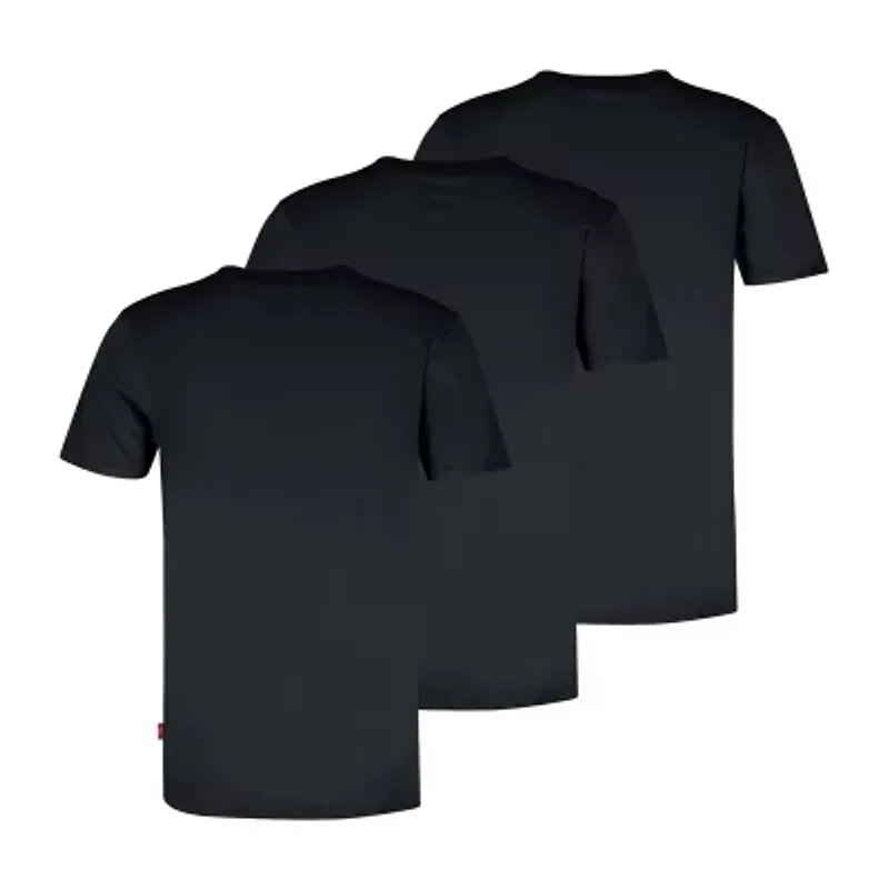 Levi's® Mens 3 Pack Short Sleeve Crew Neck T-Shirt