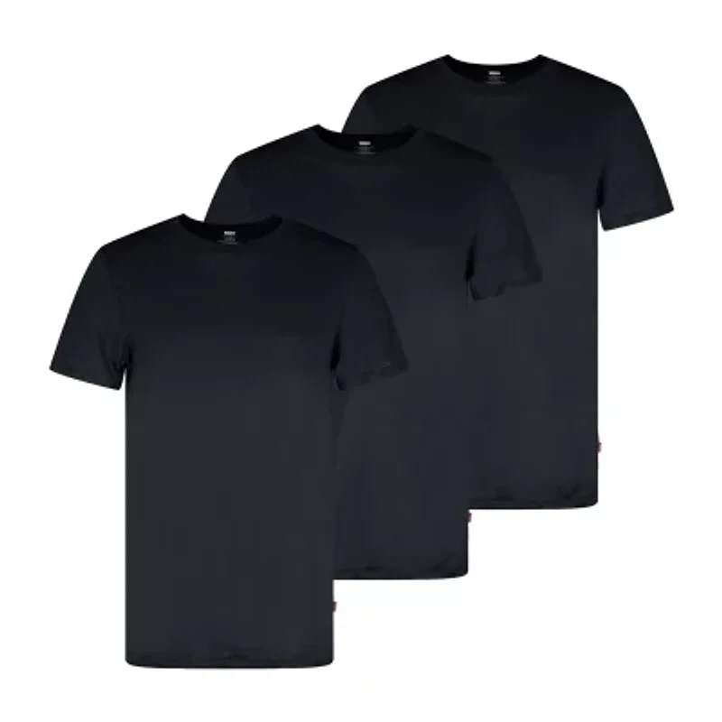 Levi's® Mens 3 Pack Short Sleeve Crew Neck T-Shirt