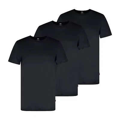 Levi's® Mens 3 Pack Short Sleeve Crew Neck T-Shirt