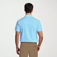 PGA TOUR Mens Regular Fit Short Sleeve Polo Shirt