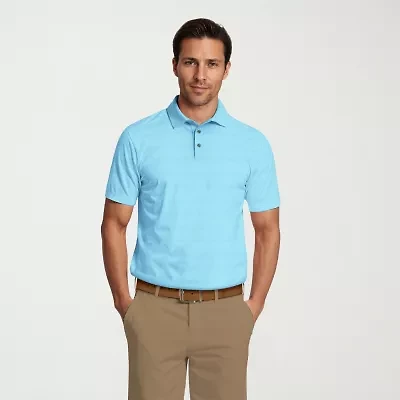 PGA TOUR Mens Regular Fit Short Sleeve Polo Shirt