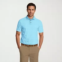 PGA TOUR Mens Regular Fit Short Sleeve Polo Shirt