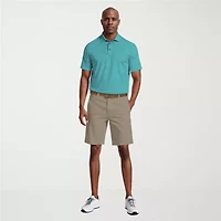 PGA TOUR Jaspe Airflux Mens Classic Fit Short Sleeve Polo Shirt