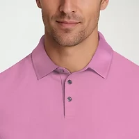 PGA TOUR Airflux Mesh Mens Classic Fit Short Sleeve Polo Shirt