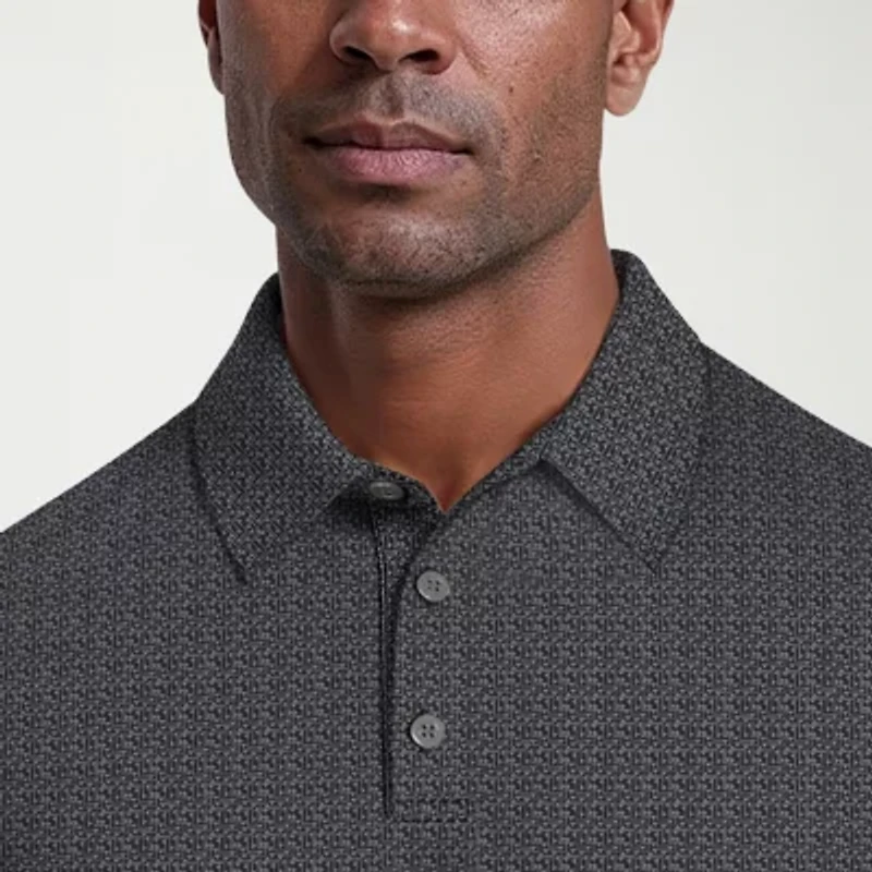 PGA TOUR Mens Classic Fit Short Sleeve Polo Shirt