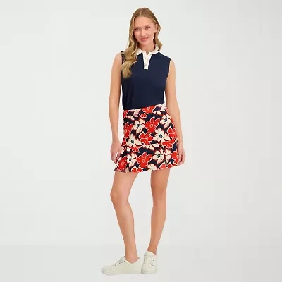 Stella Parker Womens Mid Rise Skort