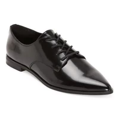 Worthington Ingalls Womens Pointed Closed Toe Oxford Shoes