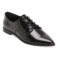Worthington Ingalls Womens Pointed Closed Toe Oxford Shoes