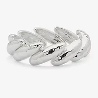 Worthington Silver Tone Womens Stretch Bracelet