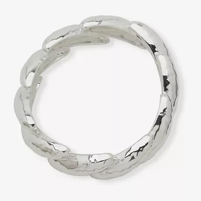 Worthington Silver Tone Womens Stretch Bracelet