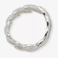 Worthington Silver Tone Womens Stretch Bracelet