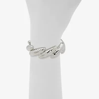 Worthington Silver Tone Womens Stretch Bracelet