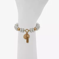 a.n.a Two Tone Womens Stretch Bracelet
