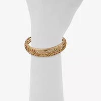 a.n.a Gold Tone Womens Cuff Bracelet