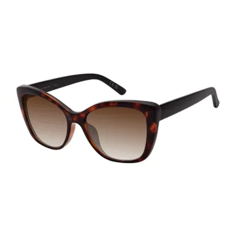Liz Claiborne Glenda Womens Cat Eye Sunglasses