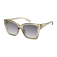 Liz Claiborne Etta Womens Cat Eye Sunglasses