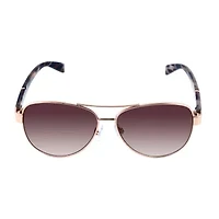 Liz Claiborne Mariner Womens Aviator Sunglasses