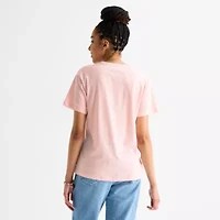 Hersheys Kisses Boyfriend Tee Womens Juniors Crew Neck Short Sleeve Oversized Graphic T-Shirt