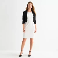 Perceptions Womens 3/4 Sleeve Shrug