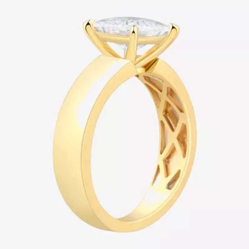 241 (H-I / Si2) Womens 2 CT. T.W. Lab Grown White Diamond 14K Gold Solitaire Engagement Ring