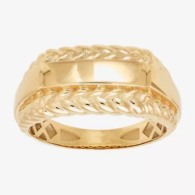 Mens 16.5MM 10K Gold Band