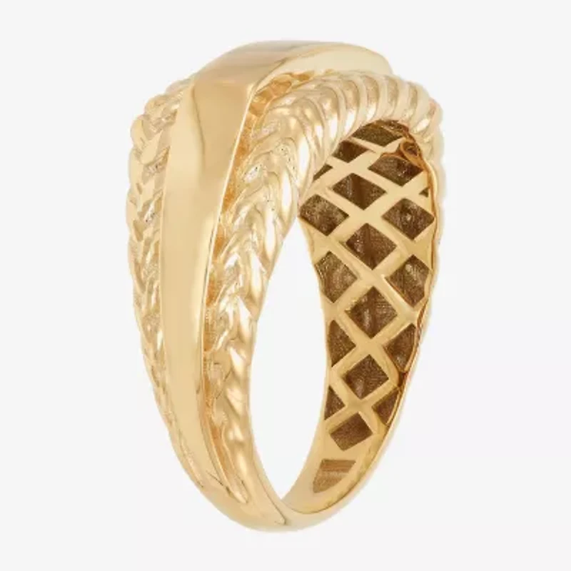 Mens 16.5MM 10K Gold Band