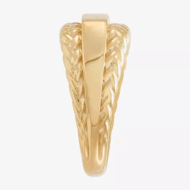 Mens 16.5MM 10K Gold Band