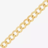 Bonded Brilliance Womens 14K Gold Over Silver 18 Inch Link Chain Necklace