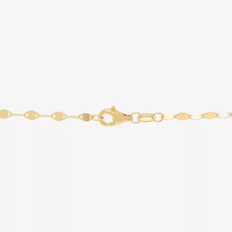 Womens 14K Gold Over Silver 2-pc. Necklace Set