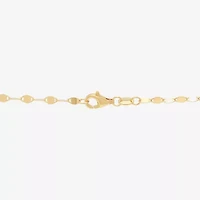 Womens 14K Gold Over Silver 2-pc. Necklace Set