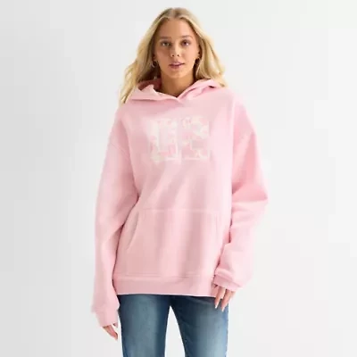 Forever 21 Womens Juniors Long Sleeve Fleece Hoodie