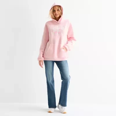 Forever 21 Womens Long Sleeve Fleece Hoodie