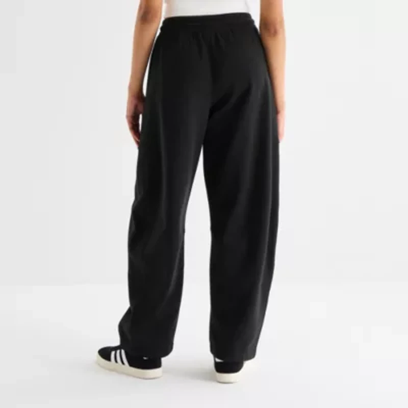 Forever 21 Womens Juniors Barrel Leg Fleece Sweatpant
