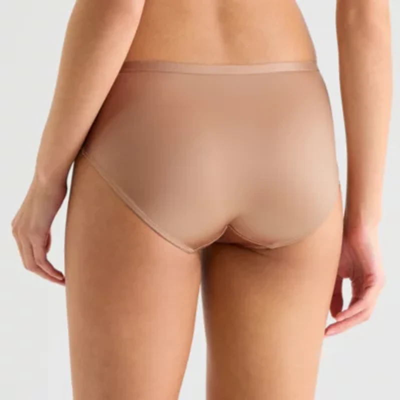 Ambrielle Tulip Lace Shine Hipster Panty
