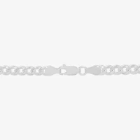 Made in Italy Mens Sterling Silver 22 Inch Curb Chain Necklace
