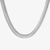 Made in Italy Womens Sterling Silver Inch Snake Chain Necklace