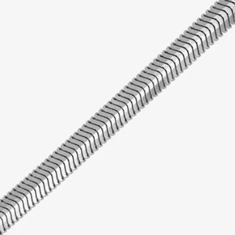 Made in Italy Womens Sterling Silver Inch Snake Chain Necklace