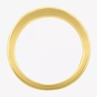 G-H / Si2-I1 Womens 5MM 1/10 CT. T.W. Lab Grown White Diamond 14K Gold Over Silver Heart Band