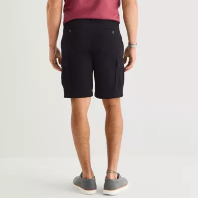 St. John's Bay Mens 10" Mid Rise Stretch Fabric Cargo Short