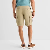 St. John's Bay Mens 10" Mid Rise Stretch Fabric Cargo Short