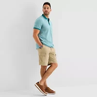 St. John's Bay Mens 10" Mid Rise Stretch Fabric Cargo Short